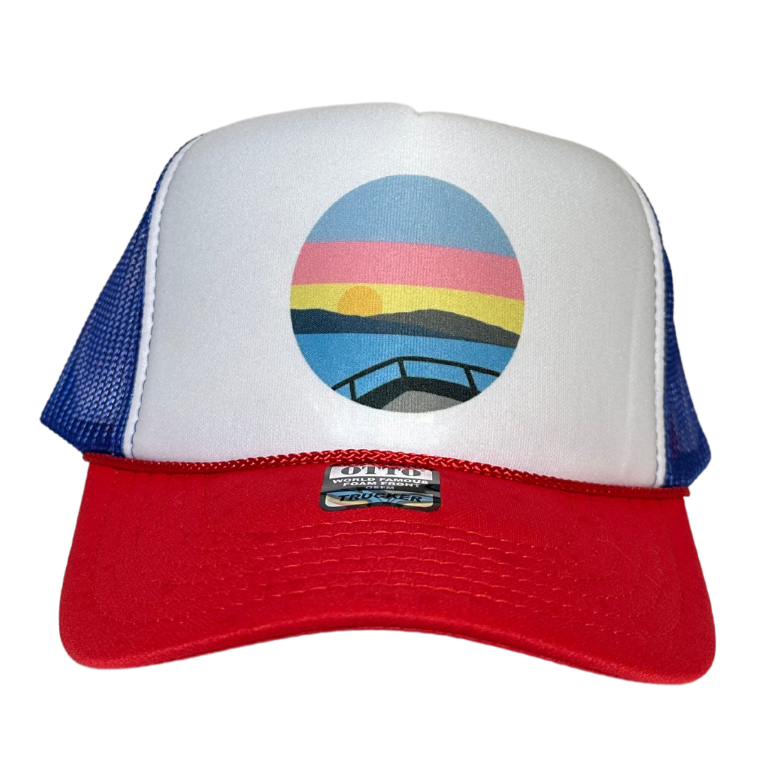 Foam Trucker - Red/White/Blue