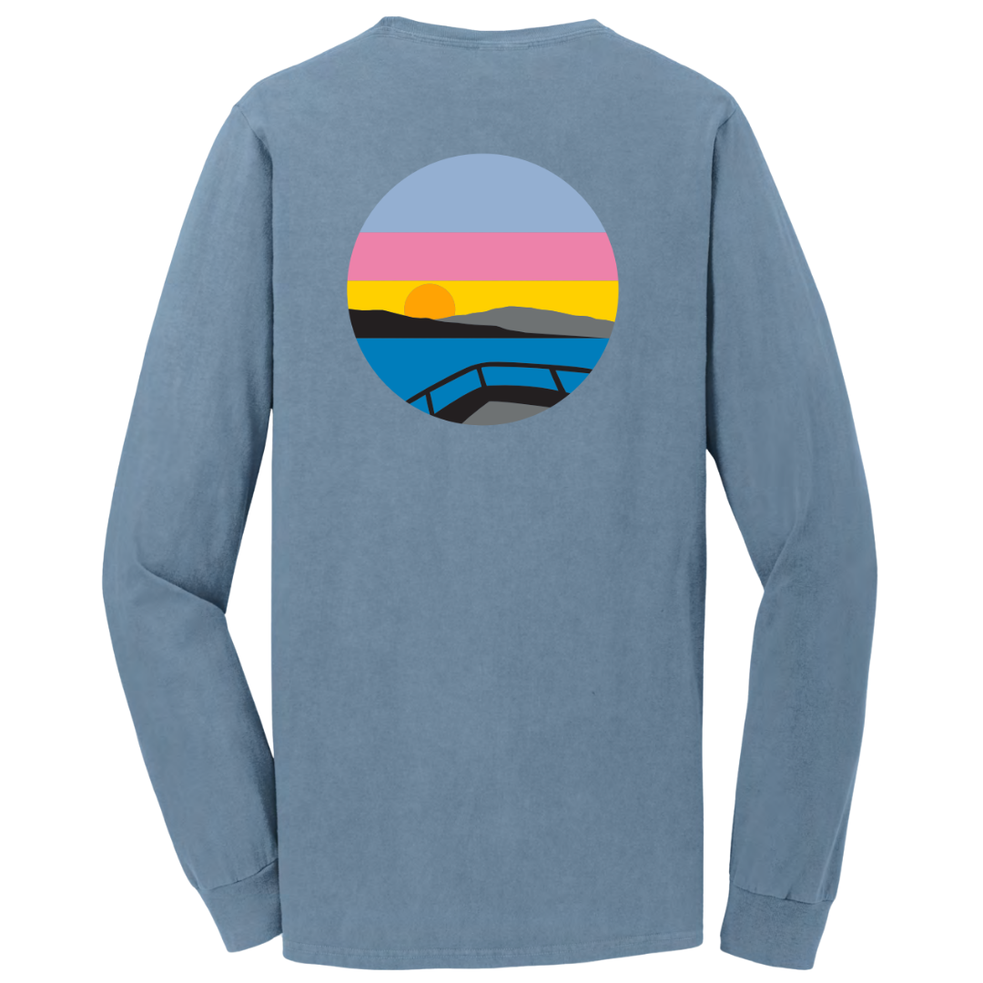 Long Sleeve - Denim Blue
