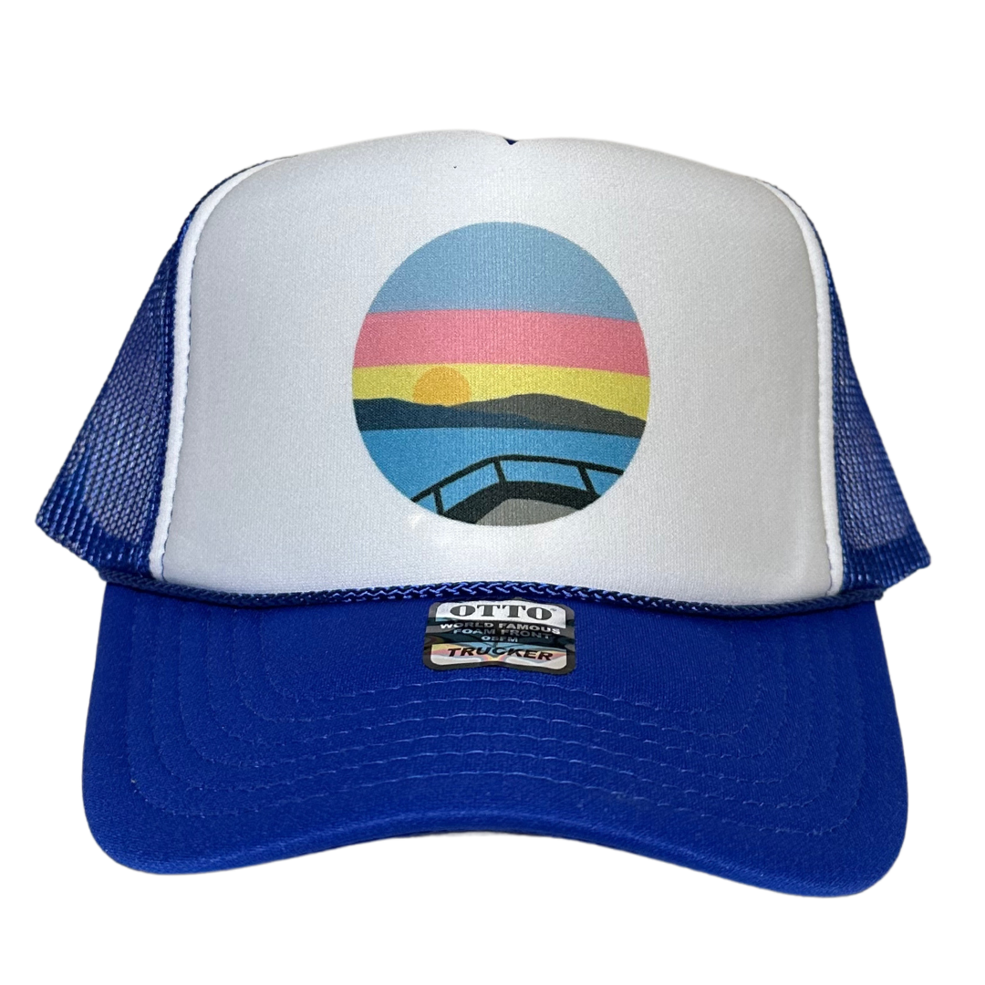 Foam Trucker - Blue/White