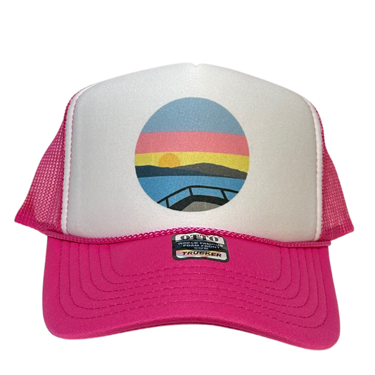 Foam Trucker - Pink/White