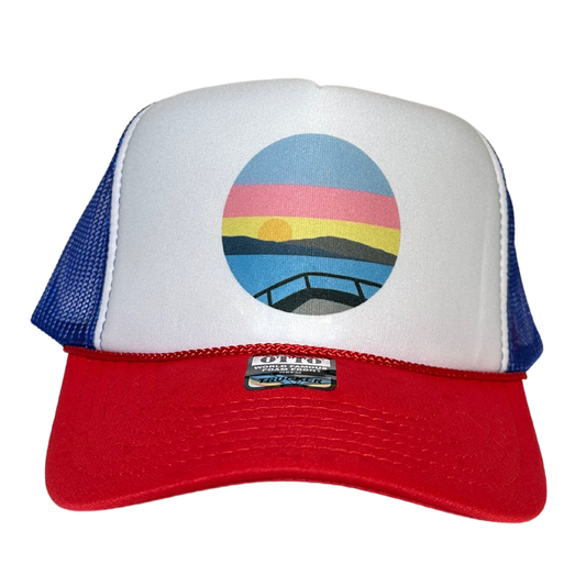 Foam Trucker - Red/White/Blue