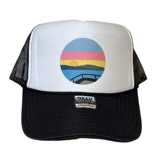 Foam Trucker - Black/White