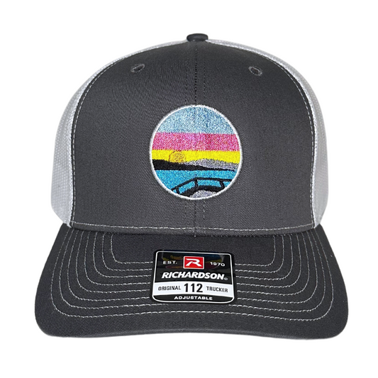 Trucker Hat - Charcoal/White