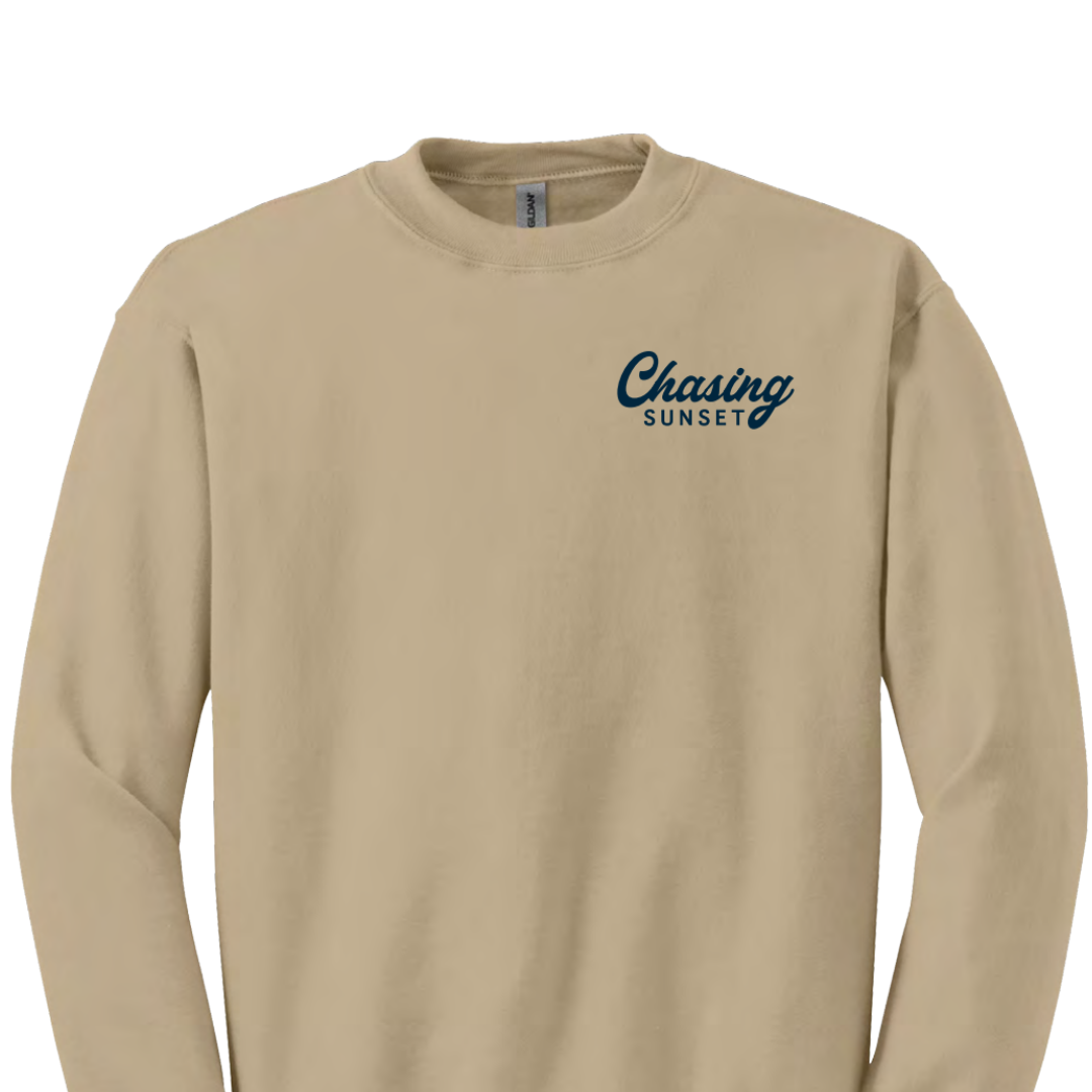 Crewneck - Sand/Navy