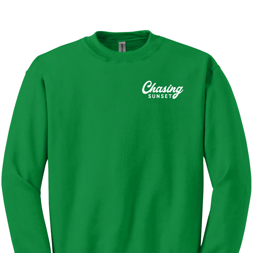 Crewneck - Irish Green/White