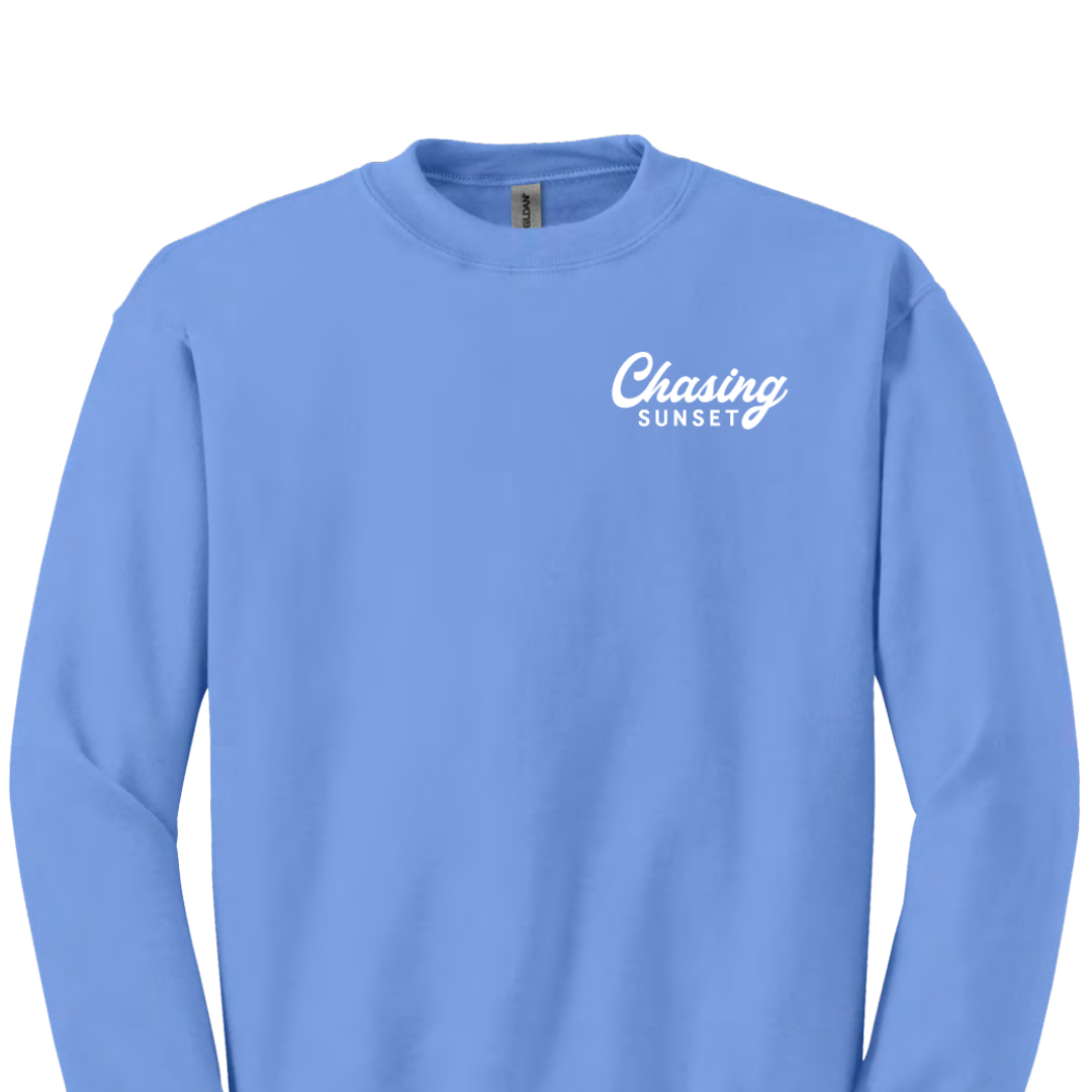 Crewneck - Carolina/White